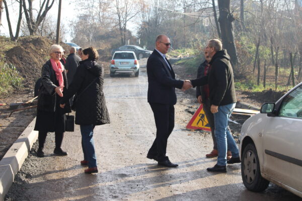 Foto U Toku Su Radovi Na Sanaciji Dijela Ulice Pavla Goranina Dok Su