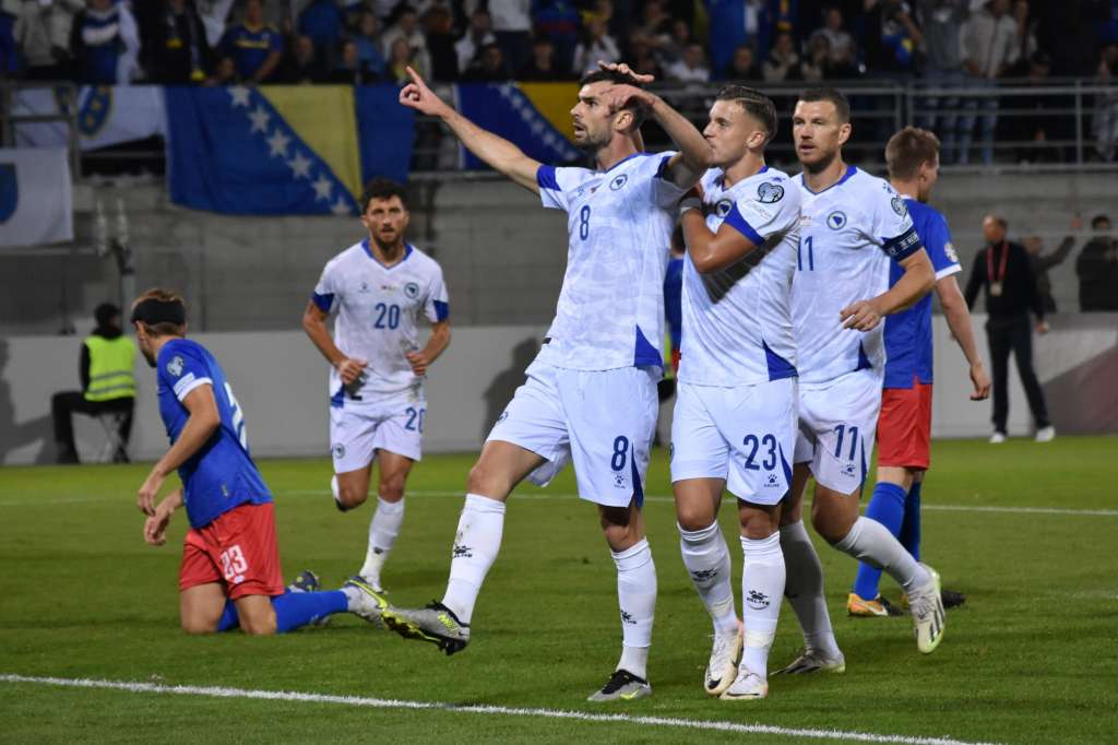 Kvalifikacije Za EURO: Reprezentacija BiH Pobijedila Lihtenštajn U ...