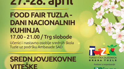 I ovog vikenda sjajna zabava na Trgu slobode i u gradskom parku u Tuzli!