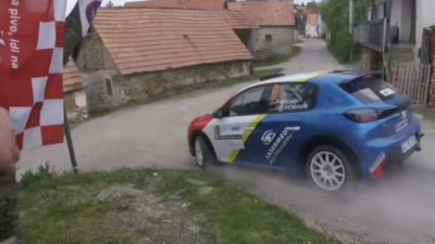 Pojavila se snimka nesreće s WRC-a u Hrvatskoj: Zabio se u kuću pored staze