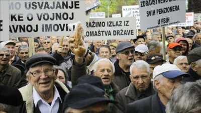 Penzioneri u FBiH najavljuju proteste ukoliko ne dođe do povećanja penzija