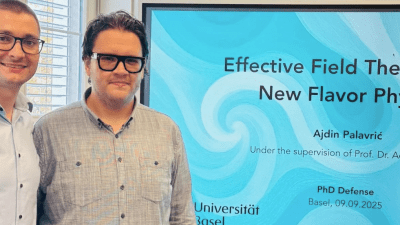 Od BiH do CERN-a: Ajdin Palavrić odbranio doktorat na Univerzitetu u Bazelu