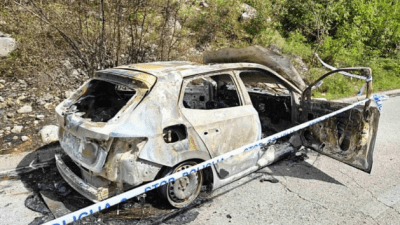 Užas u Mostaru: Taksi se zapalio tokom vožnje, vozač preminuo od teških povreda