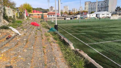Foto: Počeli radovi na pomoćnom stadionu Tušanj