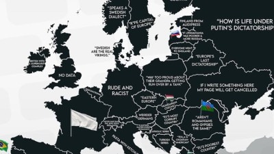 Širi se karta s “uvredama” za Europljane; Nikog nije iznenadilo što piše za Srbe