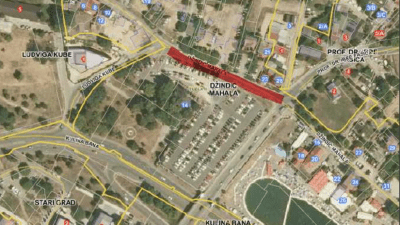 Obustava saobraćaja u dijelu ulice Džindić mahala u Tuzli