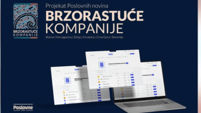 Zvanično istraživanje: Dvije bh. kompanije među 10 najbrže rastućih u Adria regiji!