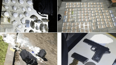 Foto/Muškarac za kojim tragaju policija i KPZ Zenica uhapšen u Tuzli: Pokušao pobjeći, u vozilu bio repetiran pištolj, droga, novac…