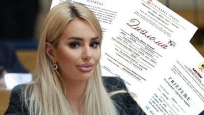 Nikolina Šljivić objavila diplomu i upala u još veći problem: Potpisao je trgovac diplomama, a diplomirala u nedjelju