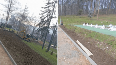 Foto: Započete aktivnosti na izgradnji dodatne pristupne staze Aleji mladosti u Tuzli