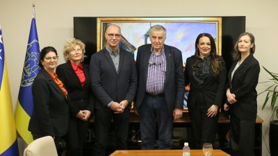 Foto: Gradonačelnik Lugavić s predstavnicima Srpskog građanskog vijeća – Pokreta za ravnopravnost