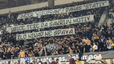 Vučić reagovao na transparente BH Fanaticosa: Znači da dobro štitim srpske interese