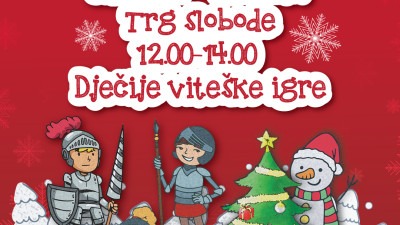 Dječije viteške igre na Trgu slobode u Tuzli