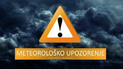 Narandžasti meteoalarm i dalje na snazi: Sada nas očekuje obilna kiša