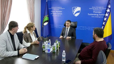 Foto: O ulozi i značaju socijalnih pedagoga u procesu obrazovanja u osnovnim školama; Premijer TK Halilagić primio predstavnike PONTEM-a