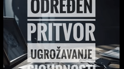 Određena mjera pritvora Hajrudinu Malagiću (57) iz Tuzle zbog ugrožavanja sigurnosti više osoba i nasilja u porodici