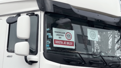 Privreda BiH zbog blokada granica prijavila gubitke od 16,75 miliona KM