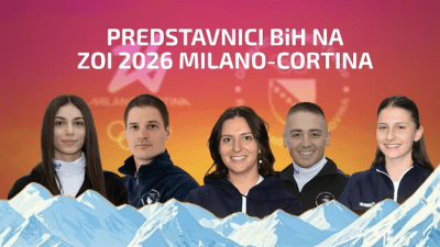 Počinju ZOI 2026: Zastavu BiH na ceremoniji otvaranja nose Muzaferija i Šljivić, evo gdje gledati prijenos