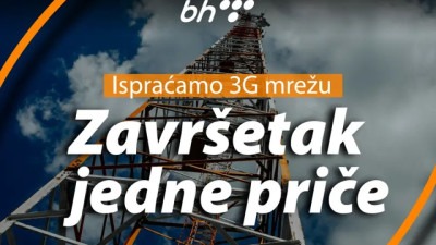 BH Telecom gasi 3G mrežu: ‘Možete imati poteškoće s pozivima, slanjem poruka i korištenjem mobilnog interneta’