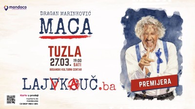 Nova predstava Dragana Marinkovića Mace- Lajfkouč.ba u Tuzli