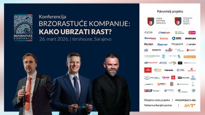 Brzorastuće kompanije Adria 1000: Konferencija 26. marta otkriva kako ubrzati rast