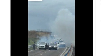 Video/Napad u Italiji: Pljačkaši digli u zrak vozila za prijevoz novca