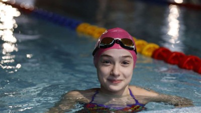 Foto: Esma Dizić: Za plivačke uspjehe potrebno je mnogo odricanja