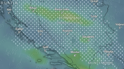 Snijeg se vraća u BiH: FHMZ objavio prognozu za naredne dvije sedmice