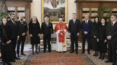 Predsjedništvo BiH kod pape Lava XIV: Potvrđeni prijateljski odnosi BiH i Svete Stolice
