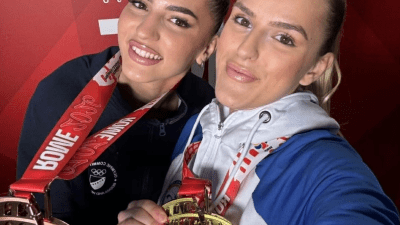 Sestre Sipović pokorile Rim: Nejra donijela prvu zlatnu medalja u historiji za BiH, Emina bronzu