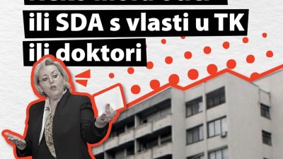 Naša stranka TK: ‘Neko mora otići – ili SDA s vlasti u TK ili doktori’
