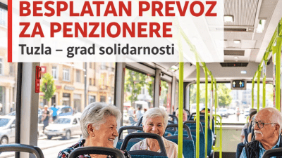 SDP Tuzla: Besplatnim gradskim prevozom vraćamo dostojanstvo penzionerima