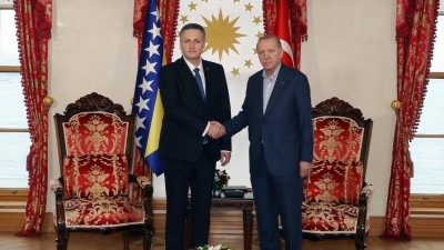 Foto: Bećirović sa Erdoanom o borbi protiv lažnih narativa i destabilizacije BiH