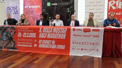 Jubilarno 10. izdanje Mostar Run Weekenda okupit će više od 3.000 trkača iz 58 svjetskih država