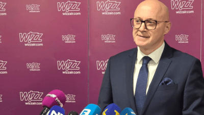 Video/Foto: Drugi bazni avion Wizz Air-a na MAT-u; Ministar Žilić: ‘Više letova, nove destinacije’