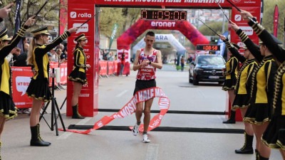 Foto:  Dračar pobjednik mostarskog polumaratona, Stojanović drugi