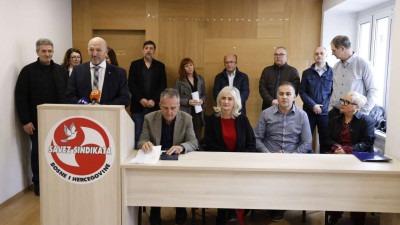 Sindikat će Vladi FBiH uputiti dva nacrta zakona radi poboljšanja položaja zaposlenih u pravosuđu