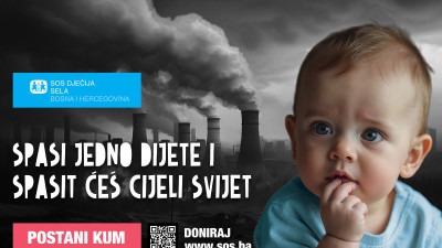 SOS Dječija sela u BiH: Spasi jedno dijete i spasićeš cijeli svijet. Postani Kum.