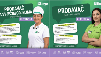 Bingo zapošljava: Potrebno više izvršilaca na različitim pozicijama