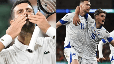 Đoković oduševljen pobjedom Zmajeva: Podijelio objavu u čast Džeke i BiH