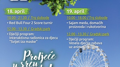 Najava programa manifestacije ‘Proljeće u Tuzli’ za vikend