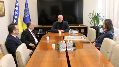 Foto: Gradonačelnik Lugavić upriličio prijem za predstavnike Instituta za društvena i religijska istraživanja