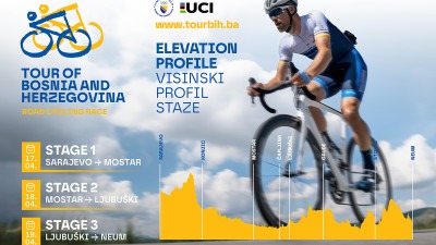 Bh. biciklistička elita u Mostaru na pripremama za “Tour of Bosnia and Herzegovina”