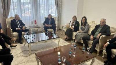 Sastanak delegacija SNSD i HDZ u Banjoj Luci