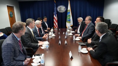 Foto: Premijer Nikšić i ministar Lakić sa američkim ministrom energetike Chrisom Wrightom o strateškim projektima