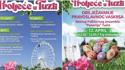 Manifestacija ‘Proljeće u Tuzli’ i ovog vikenda donosi atraktivan program za sve generacije!