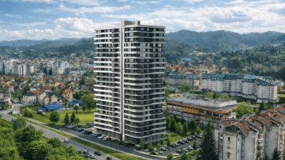 Kreće izgradnja TC-Towera sa 210 stanova u Tuzli, većina je već prodata