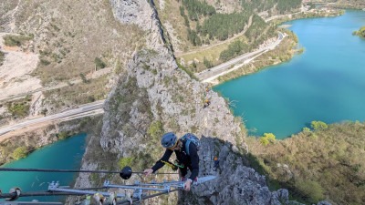 Foto: Nova adrenalinska atrakcija s pogledom na Neretvu: Via Ferrata Prenjska Vrata za hrabre i avanturiste
