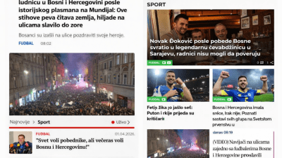 Regionalni mediji: Bosna i Hercegovina izvela ”nogometno čudo”