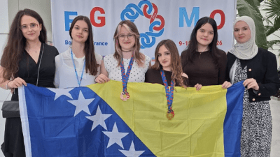 Na ovogodišnjoj Evropskoj matematičkoj olimpijadi učenice iz BiH osvojile zlato i bronzu